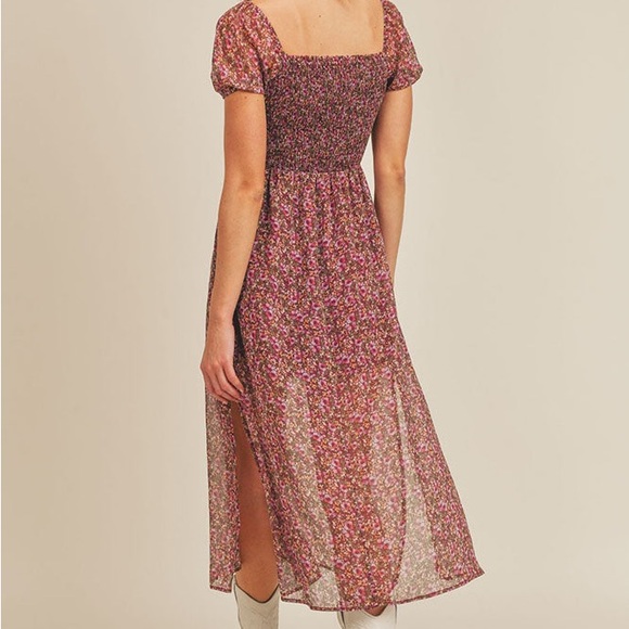 Sadie & Sage Dear Rosaline Midi Dress - Picture 2 of 7